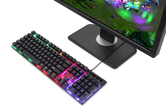 Enter Fighter USB Gaming Rainbow LED Keyboard