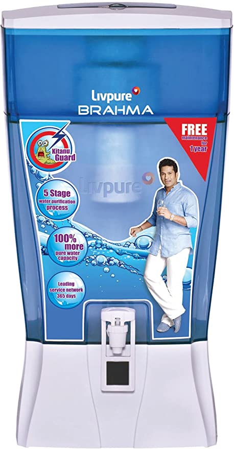 Livpure Brahma Gravity Water Purifier