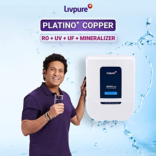 Livpure Platino Plus Copper (RO+UV+UF) Water Purifier