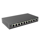 Ruijie Reyee RG-ES110D-P 8-Port 10/100 Mbps PoE+ With 2-Port Gigabit Unmanaged Switch