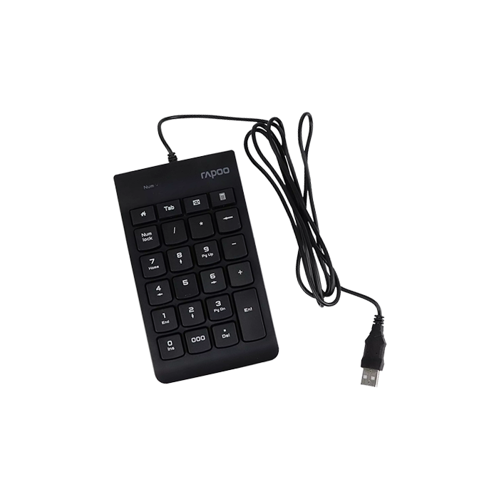 Rapoo K10 23-Keys Compact Wired Numeric Keypad