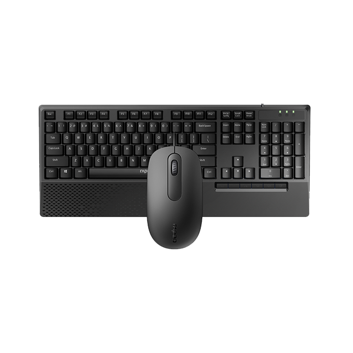 Rapoo NX1600 Wired Optical Mouse and Keyboard Combo