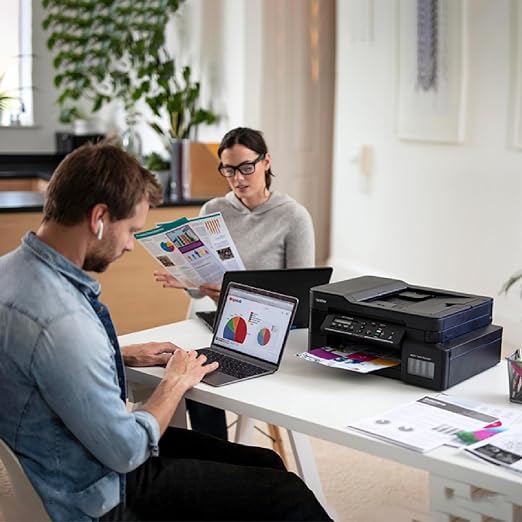 Brother DCP T820DW 3-in-1 Inkjet Color Printer