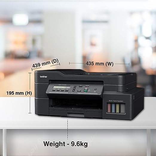 Brother DCP T820DW 3-in-1 Inkjet Color Printer