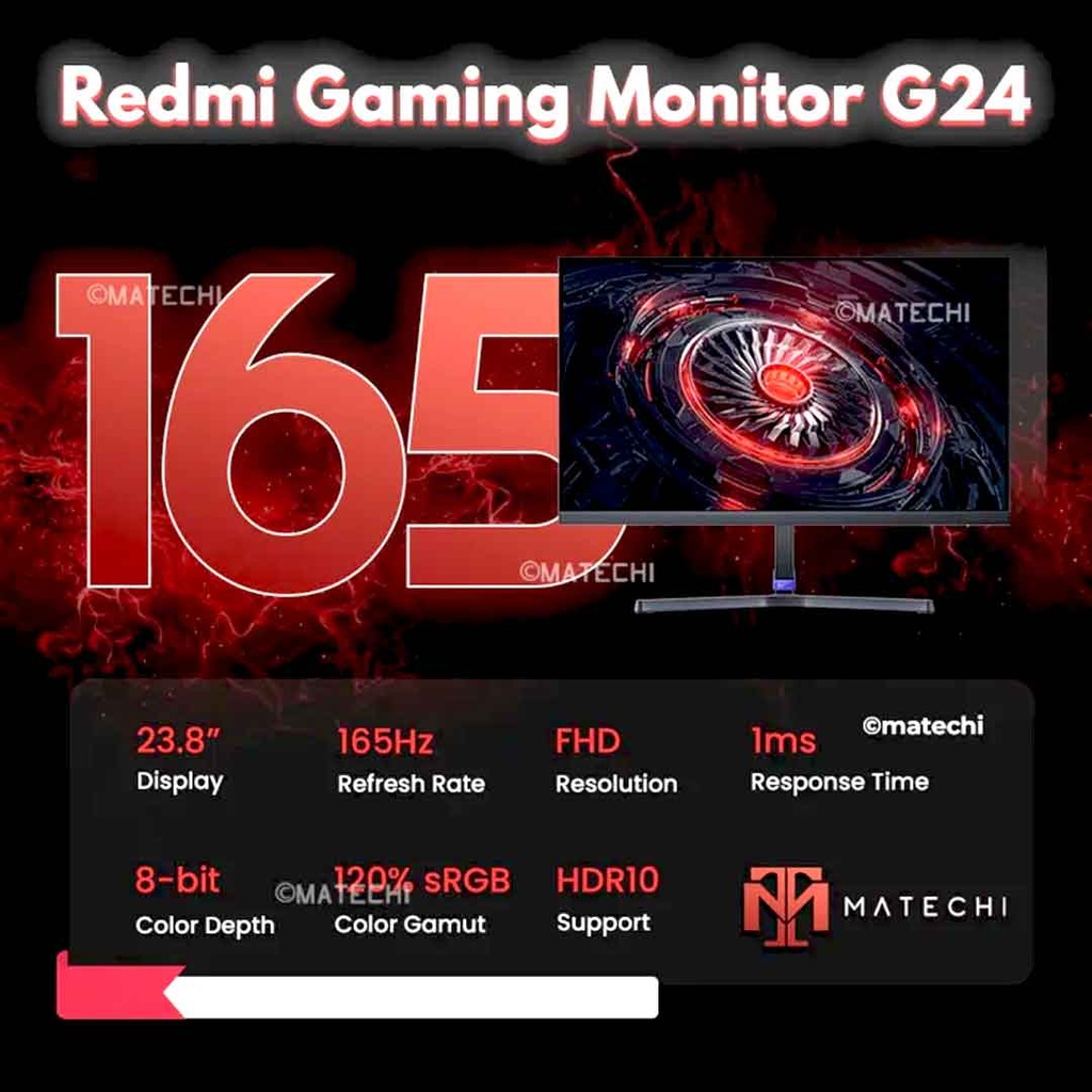 Redmi G24 23.8" Gaming Monitor