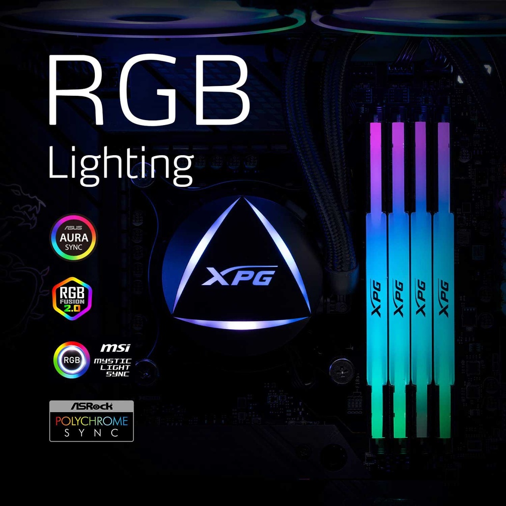 Adata XPG Lancer RGB Gaming RAM 16GB DDR5 (5200Mhz)