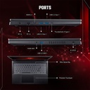 Acer Nitro V15 2023(ANV15-51-71R0) i7-13620H/16GB RAM/512GB SSD/6GB GDDR6 RTX 3050/13th Gen/Windows 11 Home/15.6"FHD 144Hz Gaming Laptop