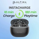Ultima Boom 141 ANC Earbuds (30 dB) | 45Hrs Playtime | Game Mode (40ms) | IPX5 Water Resistant l Wireless Earbuds