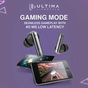 Ultima Boom 141 ANC Earbuds (30 dB) | 45Hrs Playtime | Game Mode (40ms) | IPX5 Water Resistant l Wireless Earbuds