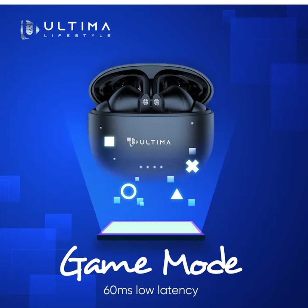 Ultima Atom 520 Wireless Earbuds | 20 Hrs Playback | IPX5 Water Resistance | IWP Technology | Game Mode
