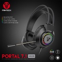 Fantech PORTAL 7.1 HG28 RGB Wired Black Gaming Headphone