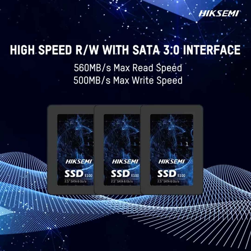 Hiksemi E100 256GB SATA 3.0 SSD
