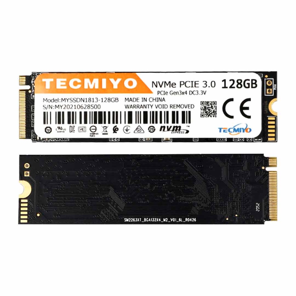 Tecmiyo 128gb M.2 NVMe SSD