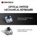 FANTECH Optilite MK872 RGB Gaming Keyboard