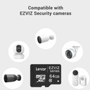 EZVIZ 64GB Smart MicroSD Card