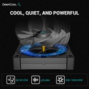 DeepCool AK620 Zero Dark CPU Cooler Dual-Tower Design