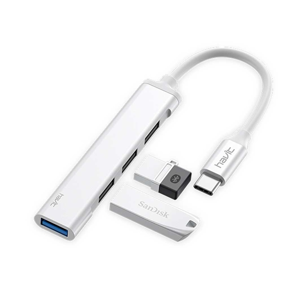 Havit HB41 4 in 1 Type-C to USB Hub