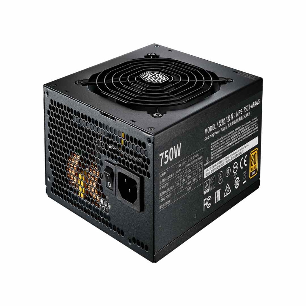 Cooler Master MWE Gold 750V2 Full Modular Power Supply 80Plus Gold