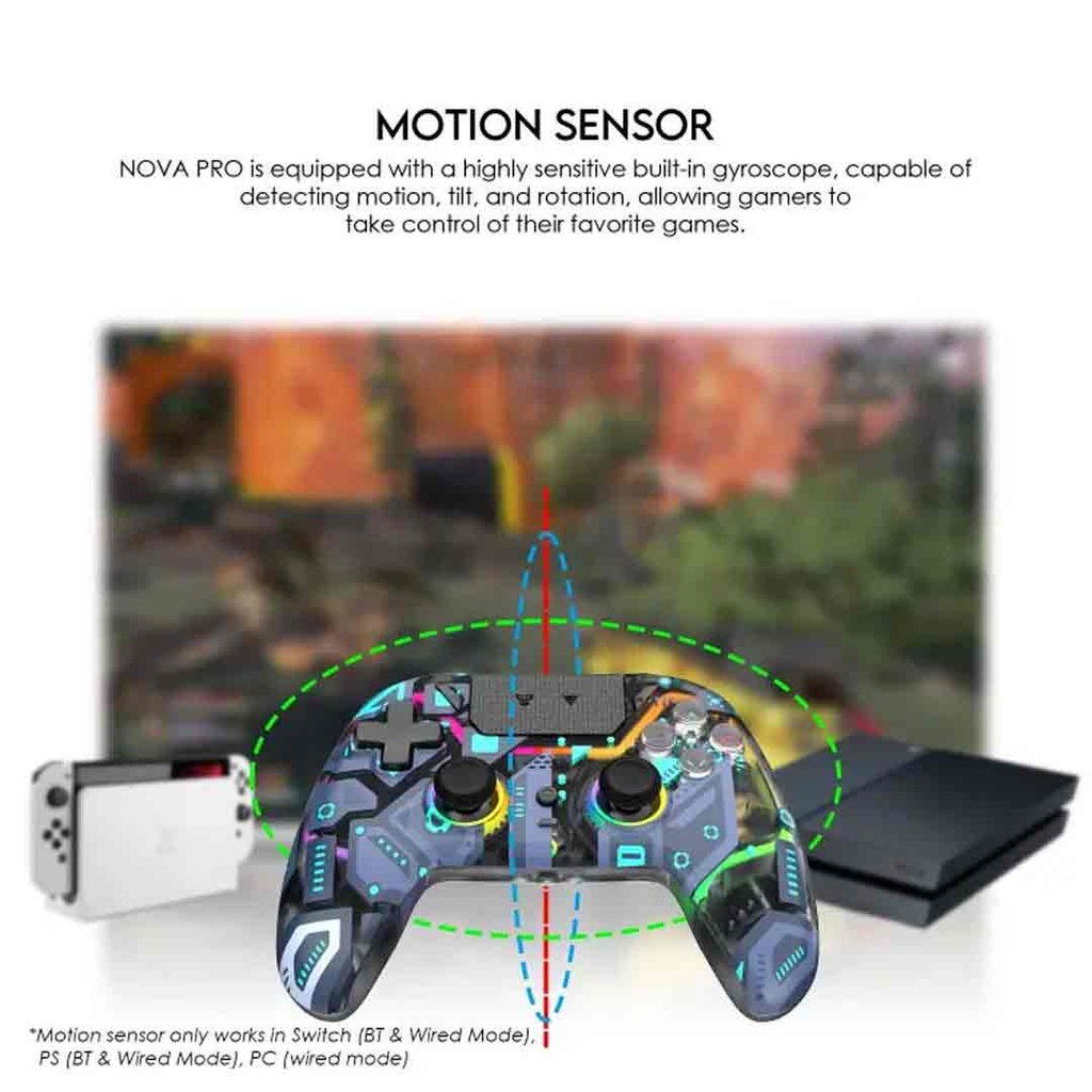 FANTECH Joystick WGP14v2 NOVA PRO Wireless Multi-Platform Gamepad