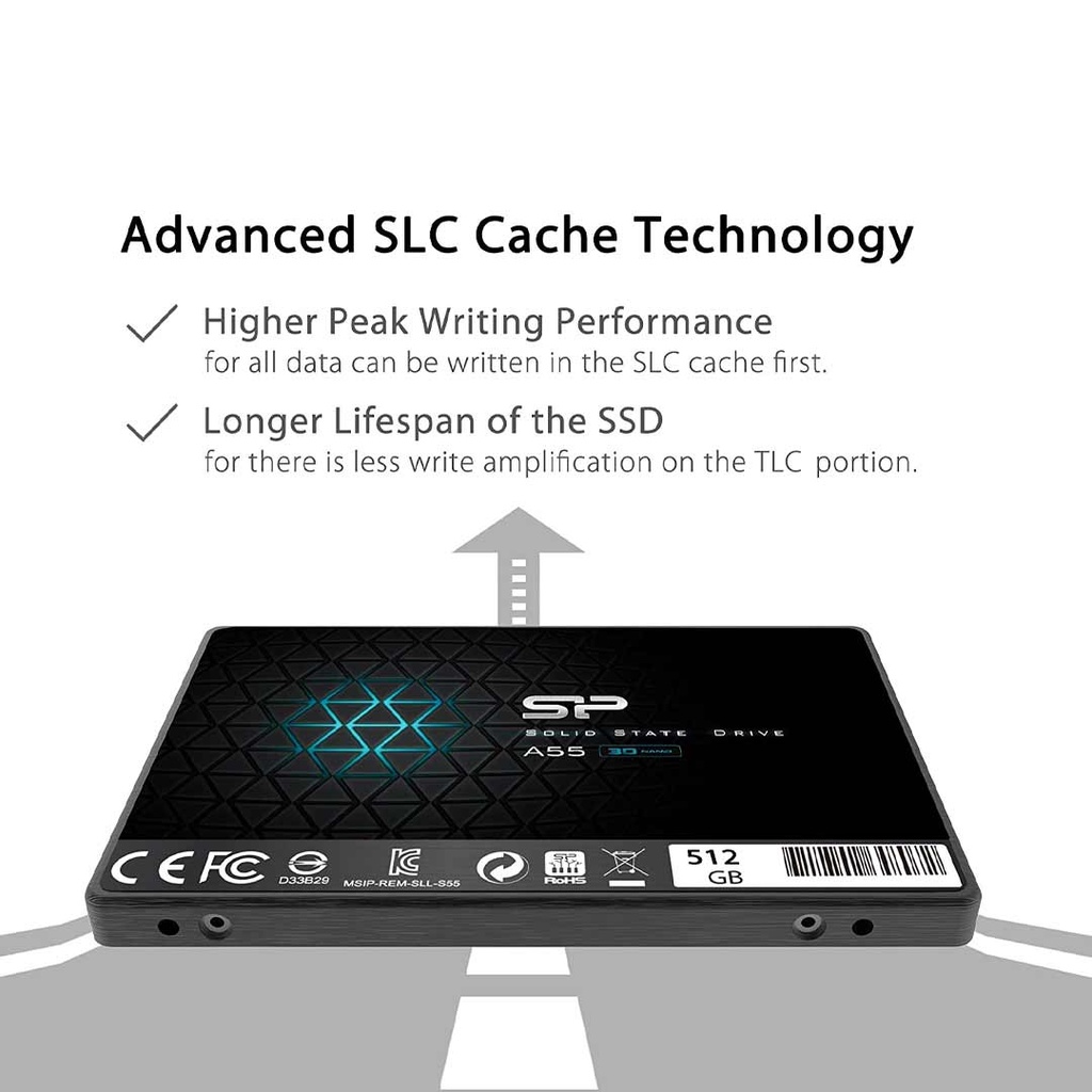 SP 512GB SSD 2.5 Inch Internal Solid State Drive