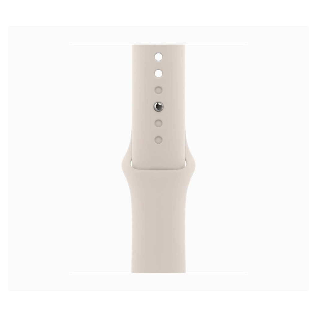 Apple Watch Series 9 (41mm, Starlight, Aluminum, GPS)