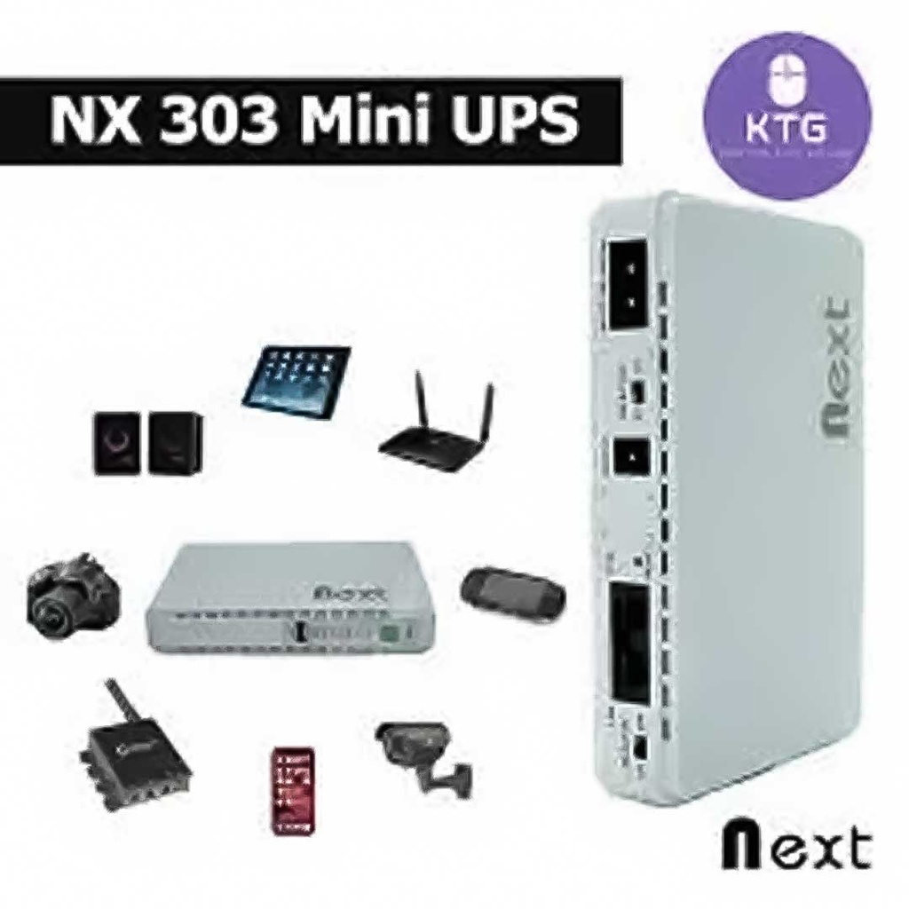 Nexgen Mini DC Router UPS NX305 (10400mAh)