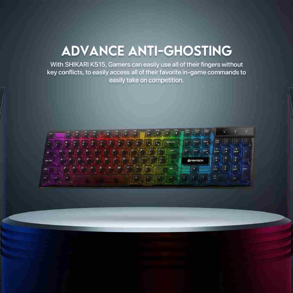 Fantech SHIKARI K515 RGB Membrane Gaming Keyboard