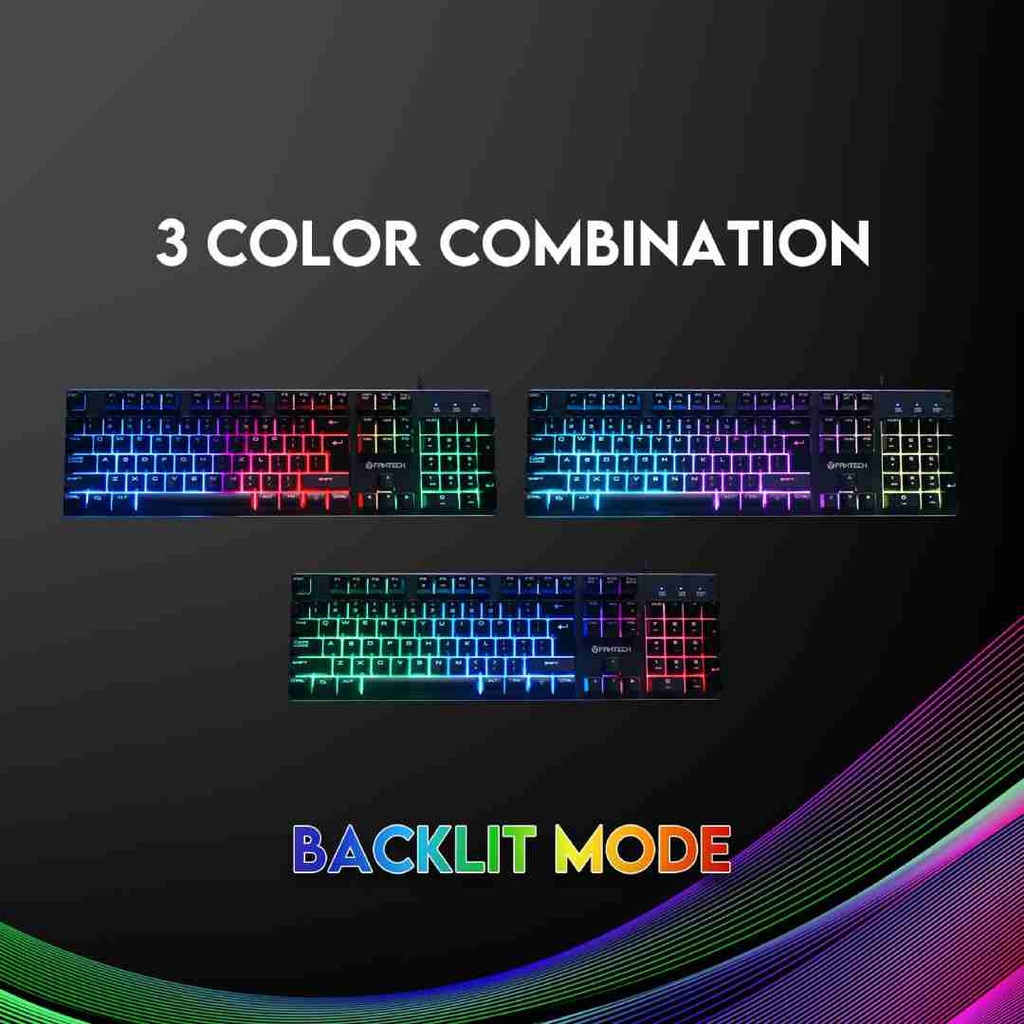 Fantech FIGHTER III K614L Wired RGB Gaming Keyboard