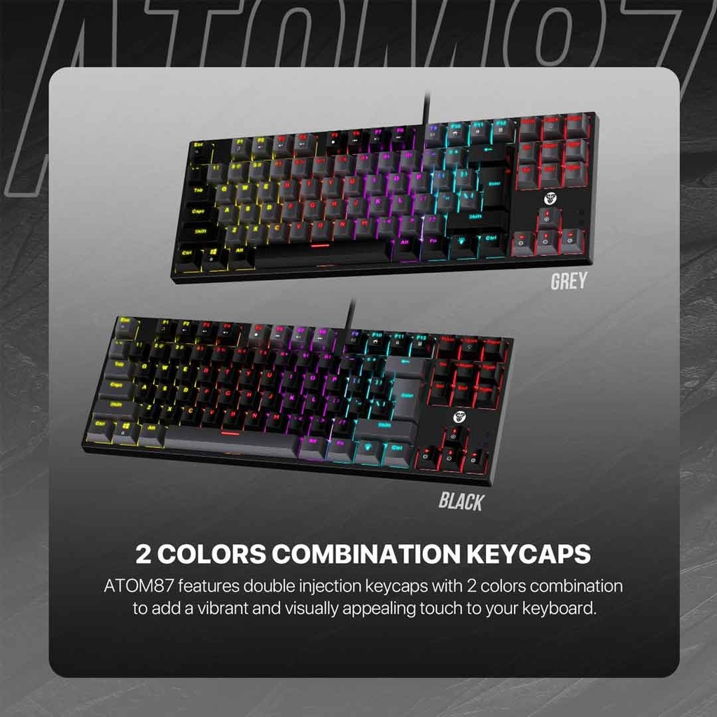 Fantech ATOM87 MK876v2 RGB Mechanical Keyboard