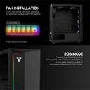 Fantech CG75 RGB Middle Tower Gaming Computer Case