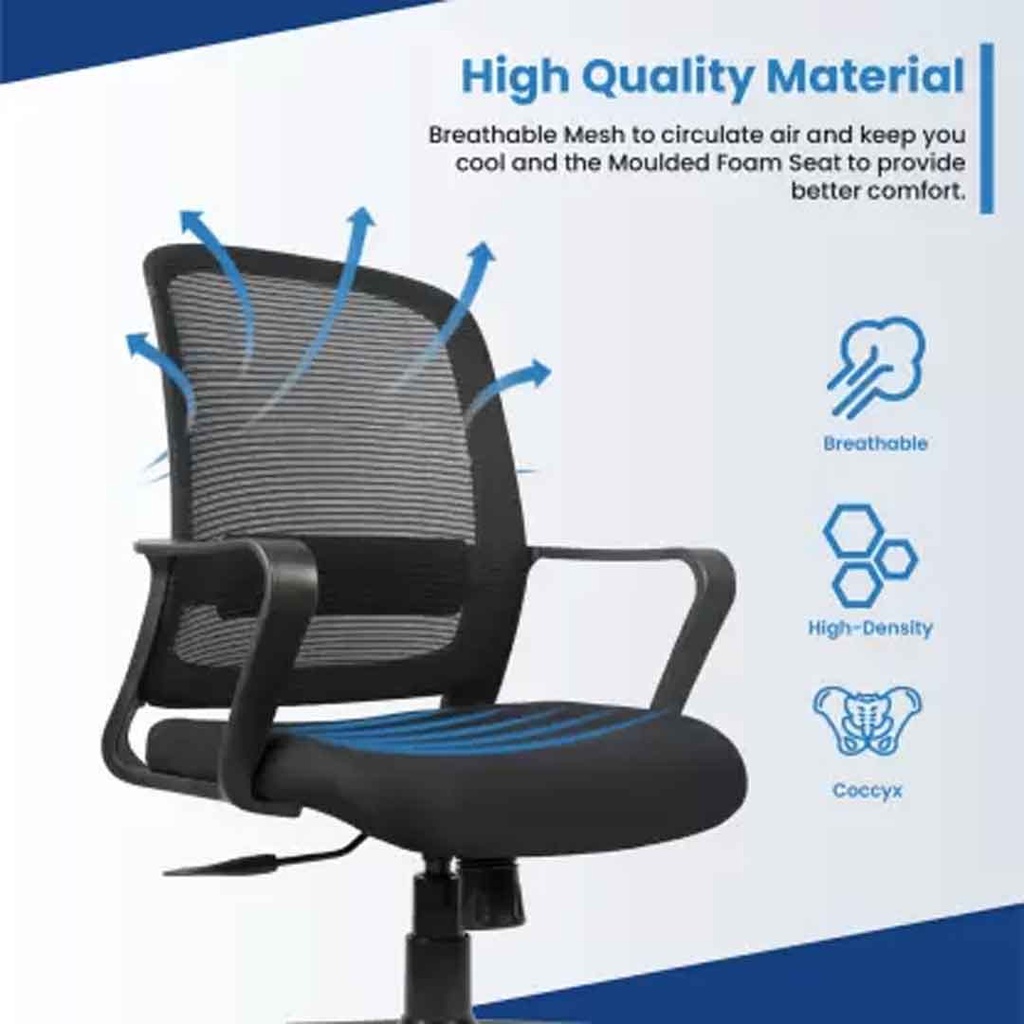 Modulus Zora MB S ROB-1061 Medium Mesh Back Chair