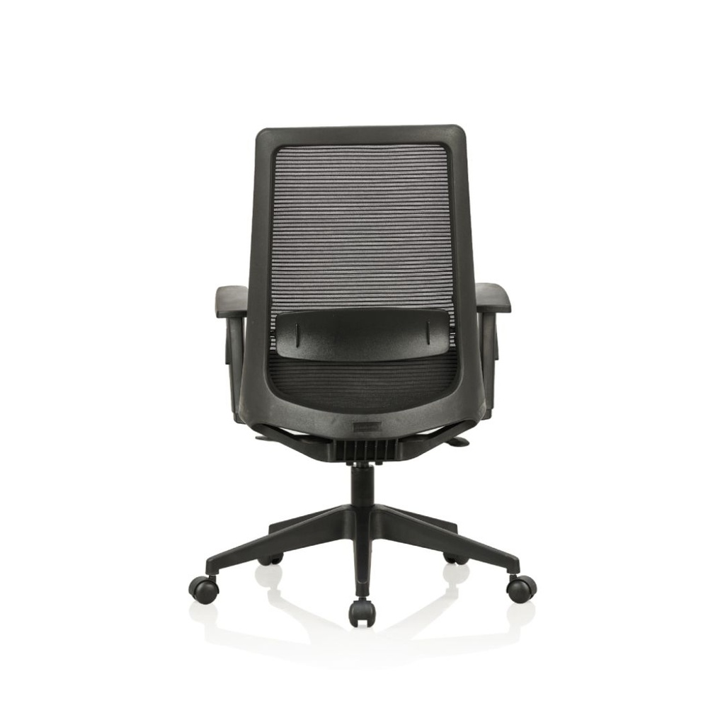 Featherlite AmazeMB-BL Medium Back Mesh Chair