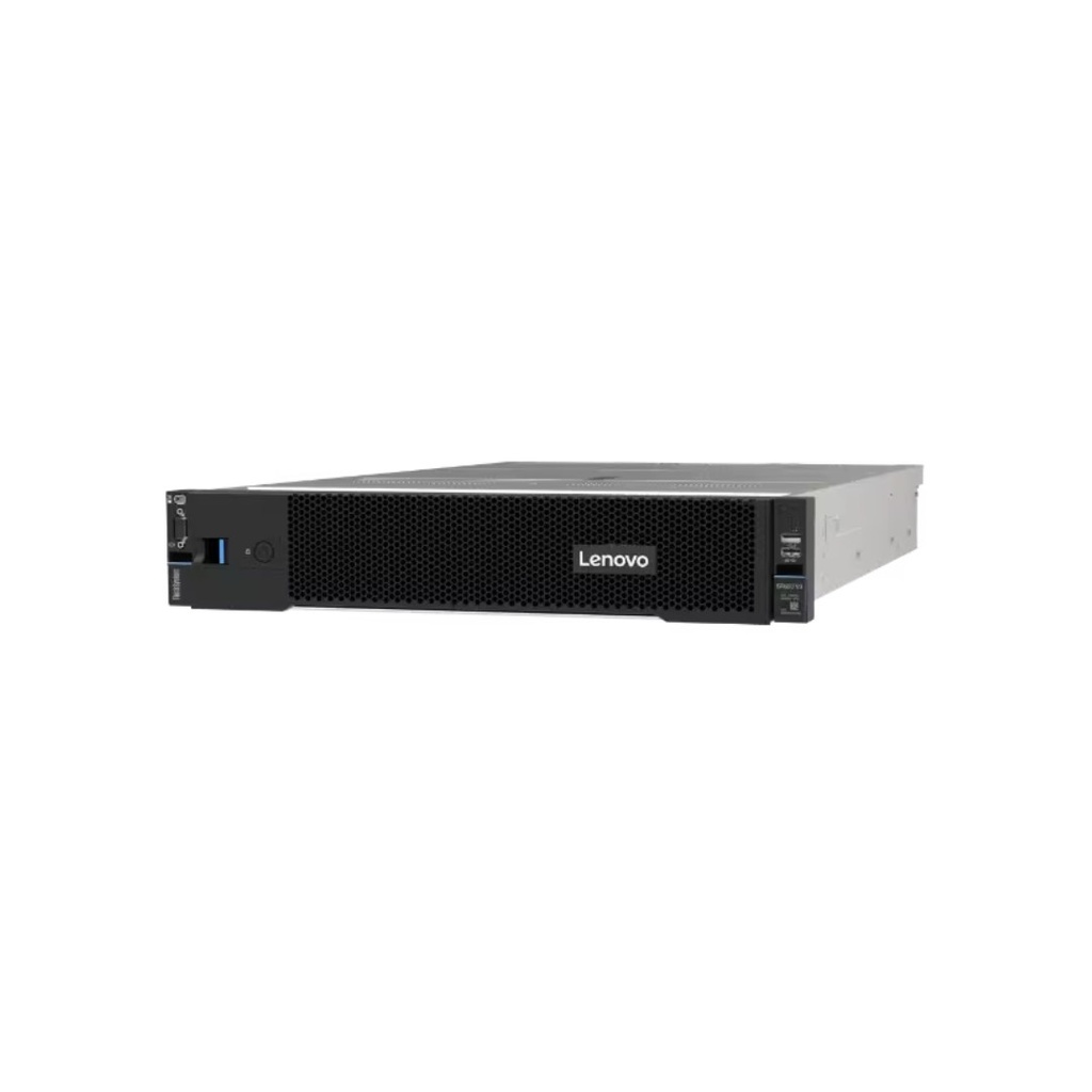 Lenovo Think System Sever SR650 V3 2 X Intel XEON Gold 6548Y+ 32C, 3 X 1.92TB NVME SSD, 4 X 64GB TRUDDR5 5600MHZ 2RX 4, RAID 940-8I 8GB, 1 X BROADCOM 57454 10GBASE-T 4 PORT OCP, 2 X 1100W