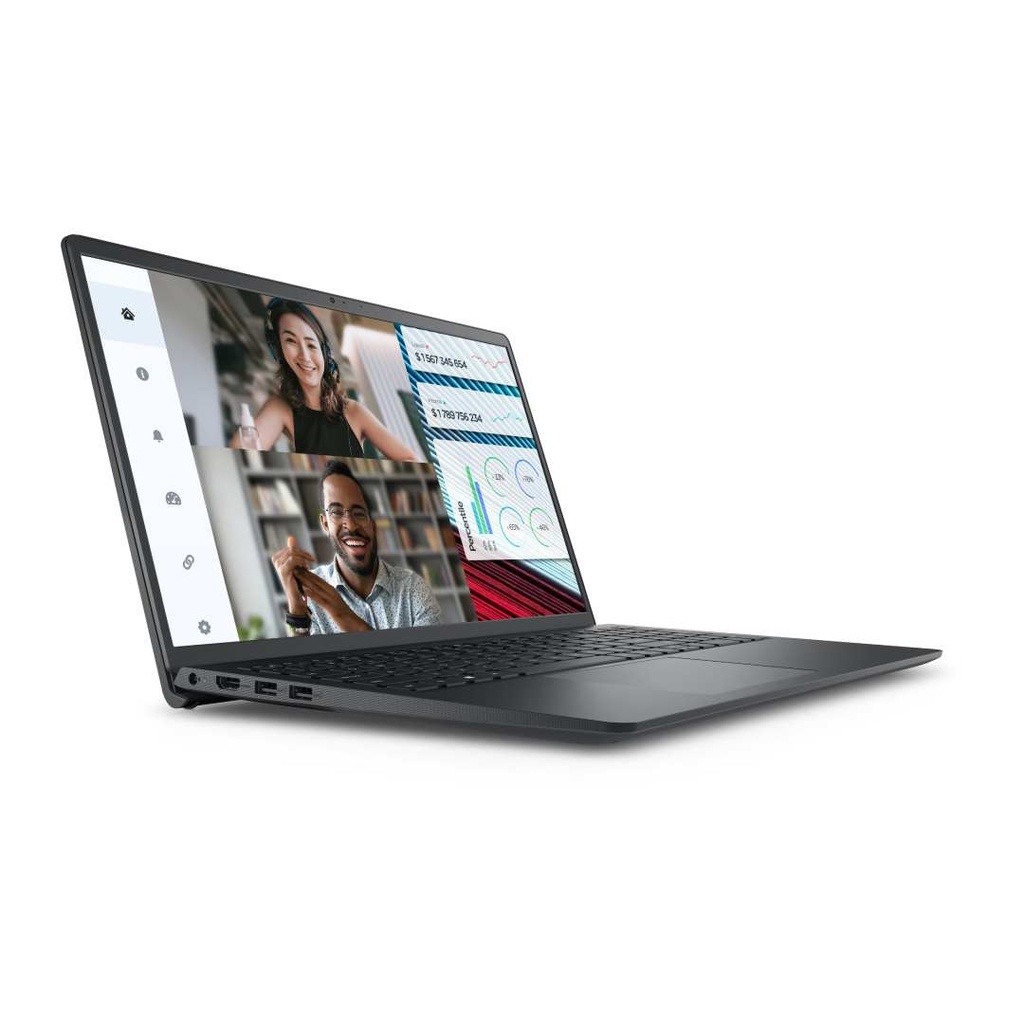 Dell Vostro 15 3520 i3-1215U | 8gb RAM | 512gb SSD | 15.6" FHD Display | Intel UHD Graphics | Carbon Black | 12th Gen Laptop | 1 Year Warranty