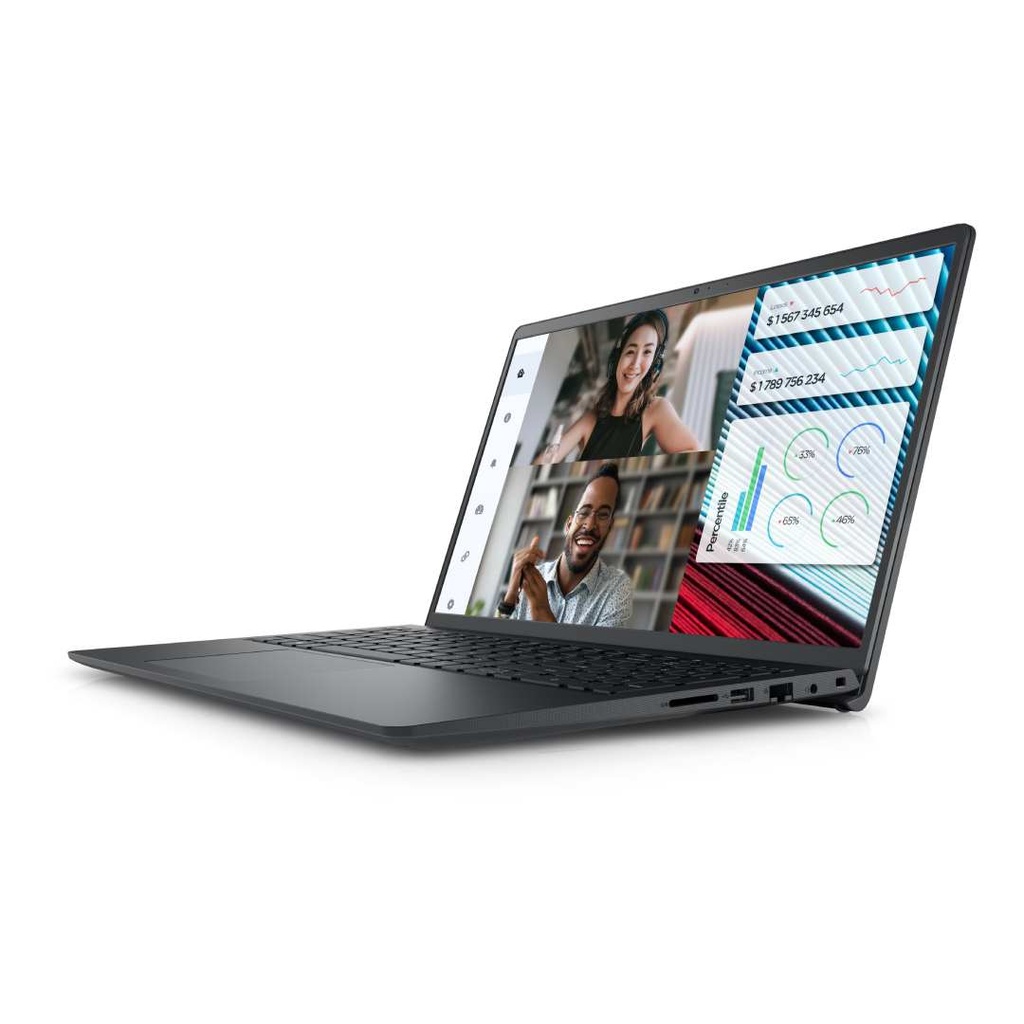 Dell Vostro 15 3520 i3-1215U | 8gb RAM | 512gb SSD | 15.6" FHD Display | Intel UHD Graphics | Carbon Black | 12th Gen Laptop | 1 Year Warranty