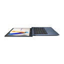 Asus Vivobook 14 X1404VA-EB421W i7 1355U | 16GB RAM | 512GB SSD | 13th Gen | Intel Iris Xe Graphics | 14" FHD Display | Windows 11 | Backlit Keyboard | Touch NumberPad | Backpack | Mouse | Blue | 2 Years int'l Warranty