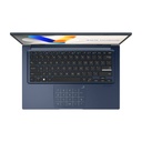 Asus Vivobook 14 X1404VA-EB421W i7 1355U | 16GB RAM | 512GB SSD | 13th Gen | Intel Iris Xe Graphics | 14" FHD Display | Windows 11 | Backlit Keyboard | Touch NumberPad | Backpack | Mouse | Blue | 2 Years int'l Warranty