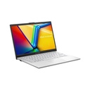 Asus Vivobook Go14 E1404FA-NK003W Ryzen 3 7320U | 8 GB RAM | 512 GB NVMe SSD | AMD Radeon Graphics | 14" FHD Display  | Touch NumberPad | Genuine Win 11 | Silver | 2 years int'l Warranty