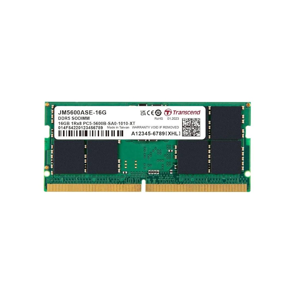 Transcend Laptop Ram Price in Nepal | 16GB RAM, DDR5 5600Mhz