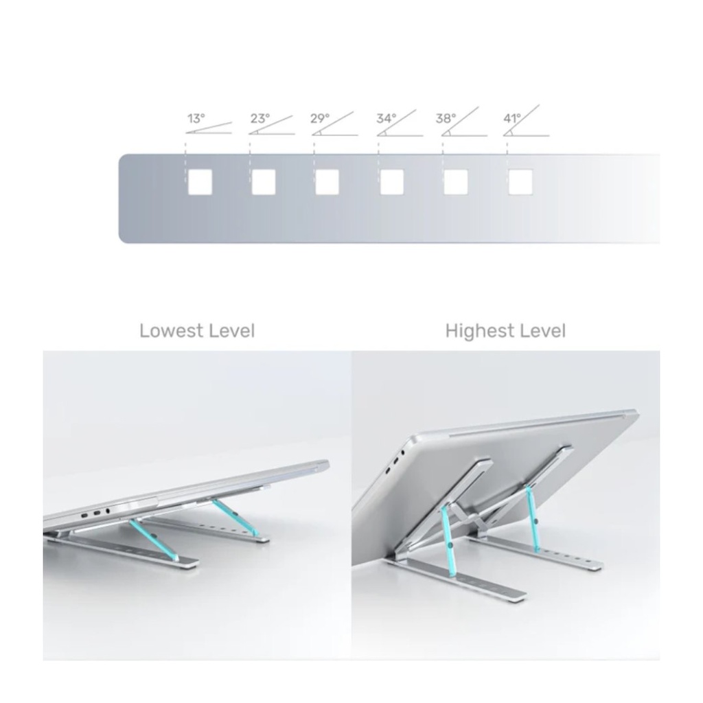 UNITEK OT155SL Mechanical Foldable Laptop Stand