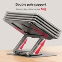 UNITEK D1109A USB-C Laptop Docking Station Stand with 360 Rotating Base