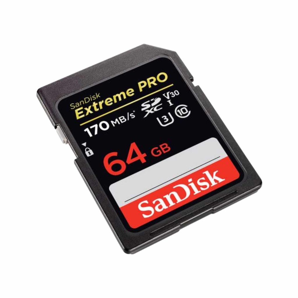 SanDisk Extreme Pro SDXC UHS-I SD Card (170mb/s)