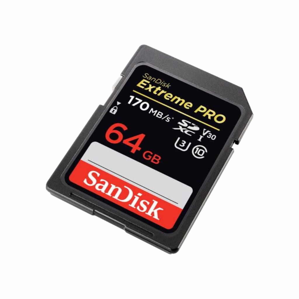 SanDisk Extreme Pro SDXC UHS-I SD Card (170mb/s)