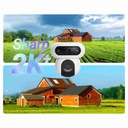 Ezviz H90 Dual 2K+ (CS-H90-R100-8H44WKFL) 4MP+4MP Smart Home Camera