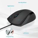 Rapoo N1200 Silent Wired Optical Mouse 1000 DPI