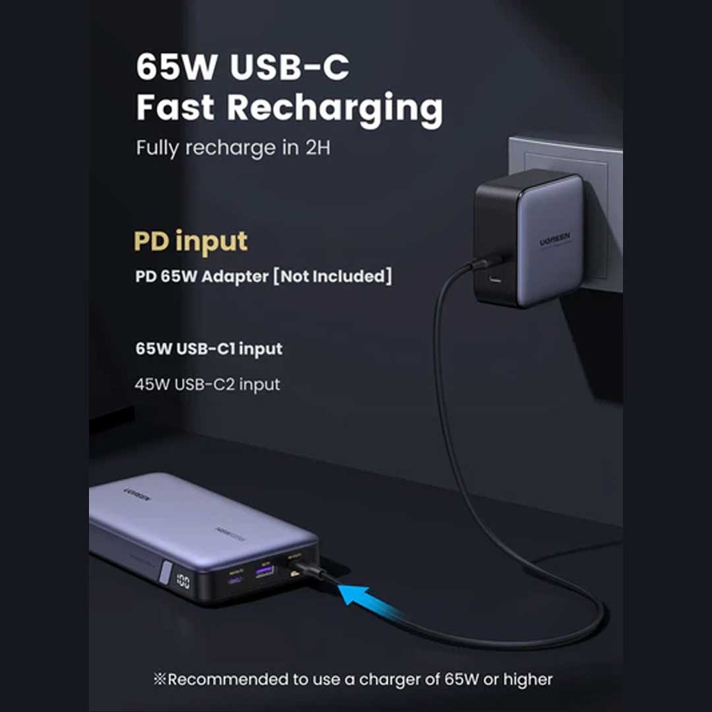 UGREEN PB205 25000mAh 145W Two-Way Fast Charging Power Bank