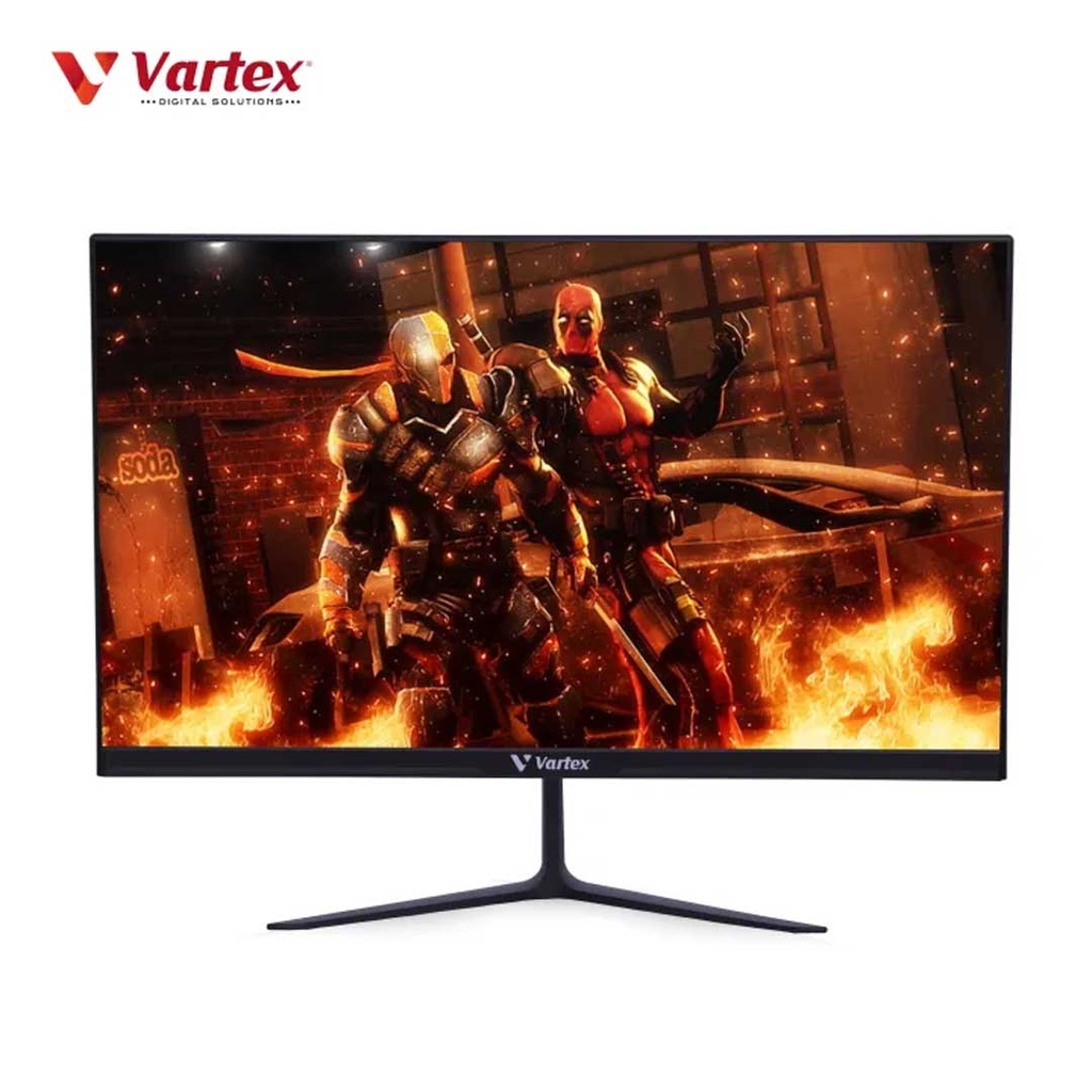 Vartex VTX24M 24'' FHD IPS 100Hz Frameless Gaming Monitor with Built-in ...
