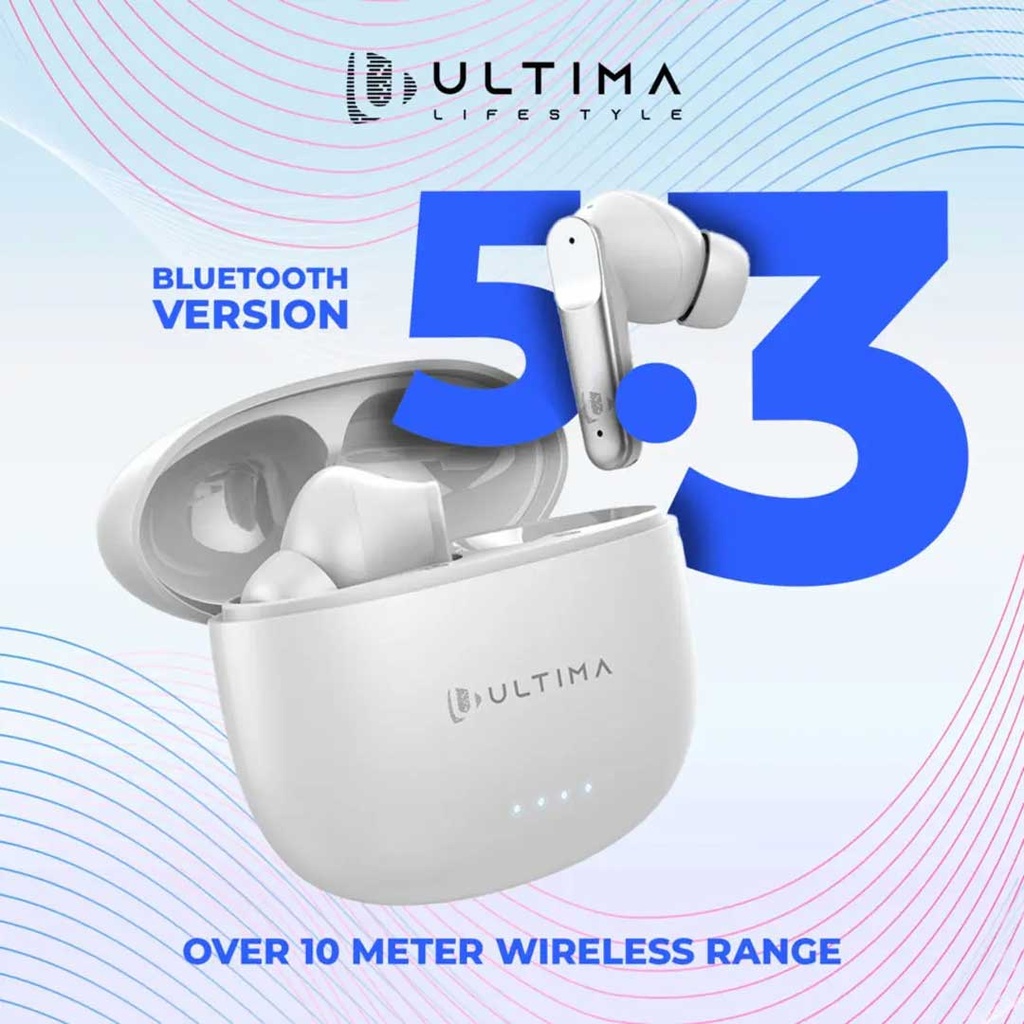 Ultima Atom 520 Pro Earbuds With 45Hrs Playback | ASAP Charging | 13MM Drivers | IPX5 Sweat Proof | ENC Noise Cancellation Wireless Earbuds