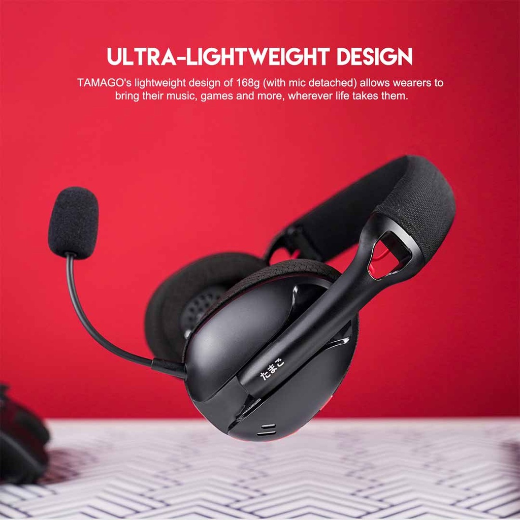Fantech TAMAGO WHG01 Tri-Mode Wireless, Wired & Bluetooth Headset
