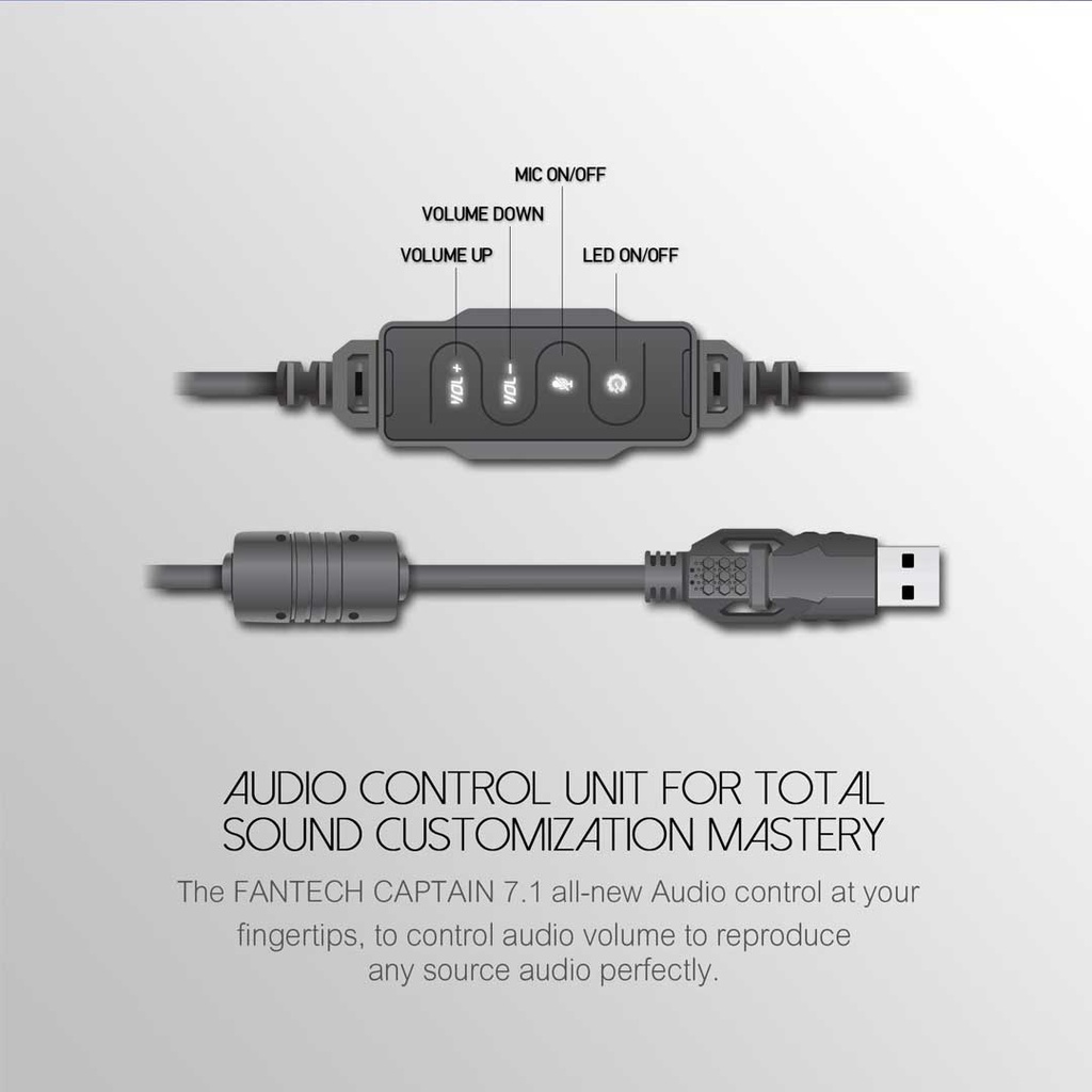 Fantech HG11 Captain 7.1 Gaming Wired Headphone
